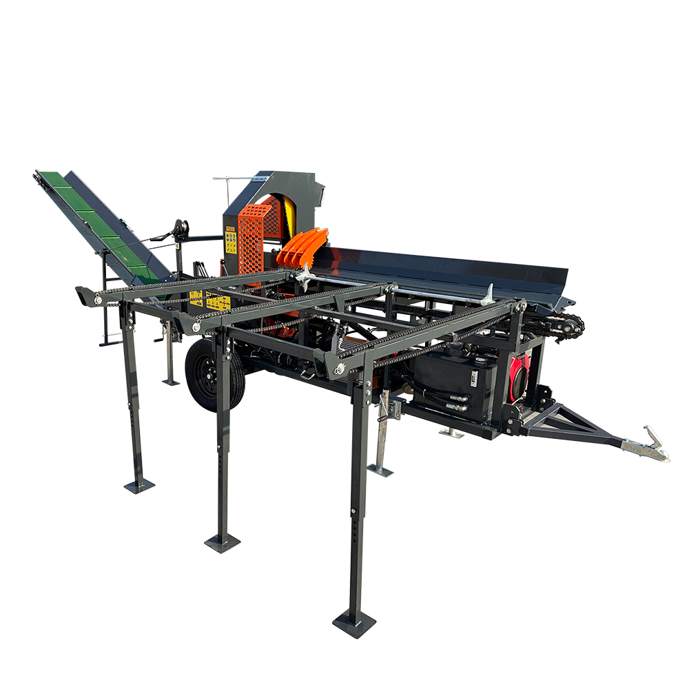 Gardening Tools Video - 30ton Heavy Duty Firewood Processor Firewood