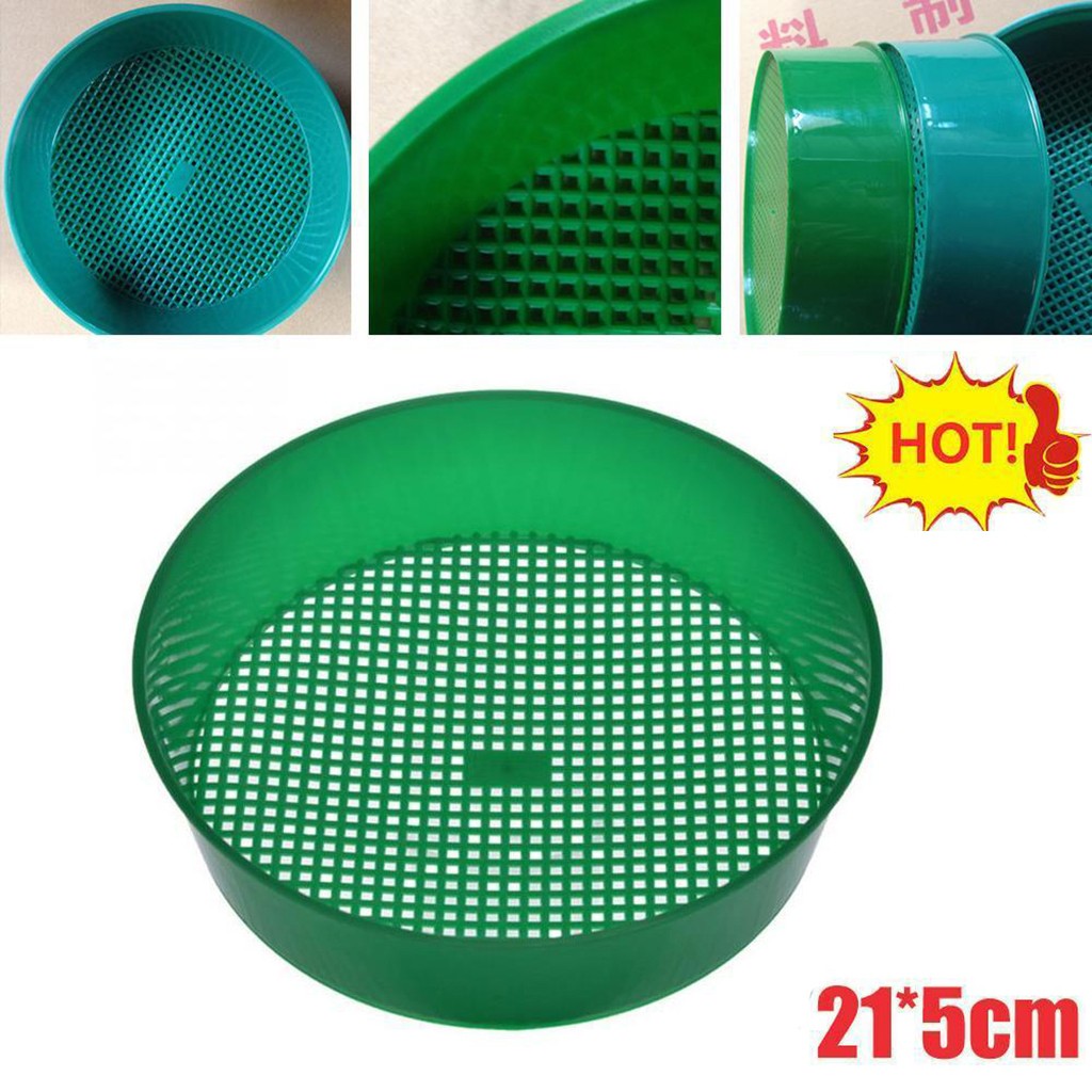 Gardening Tools Equipment - Plastic Garden Sieve Home Garden Tool