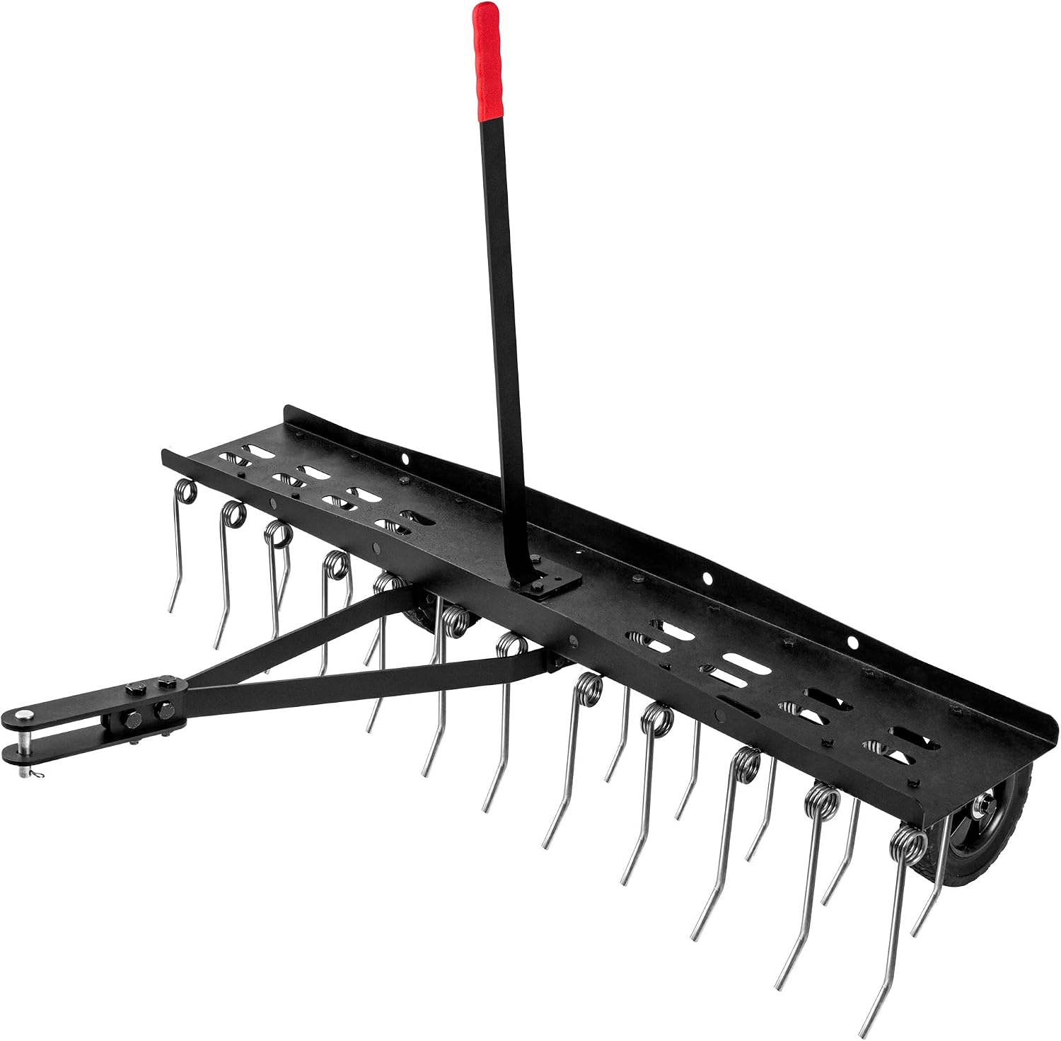 Gardening Tools Equipment - Tow Behind Lawn Dethatcher Rake Attachment,