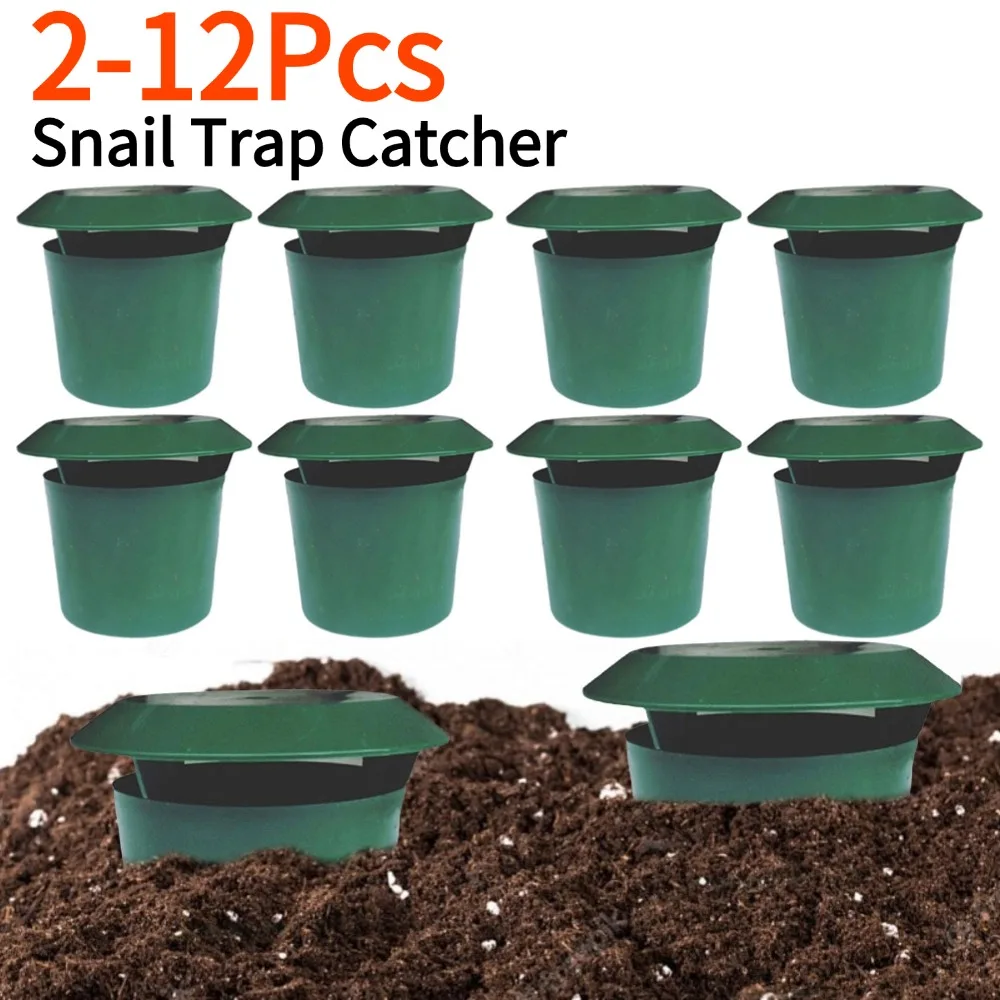 Gardening Tools Toolstation - 2-12Pcs Snail Trap Catcher Eco-friendly Garden