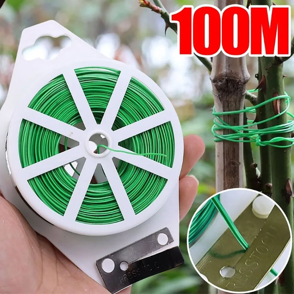 1Pcs Iron Wire Cable Ties Plan - Garden Wire Twist Tie 评论和价格