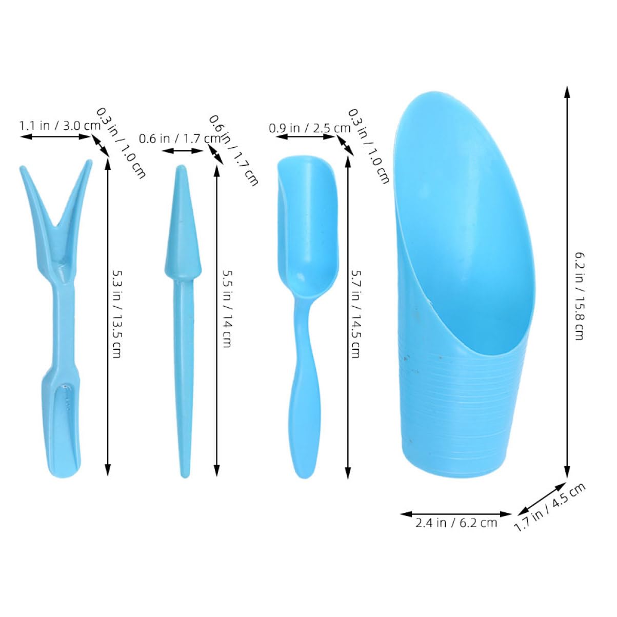 4pcs/set, Plastic Durable Buck - Gardening Tools Equipment 评论和价格