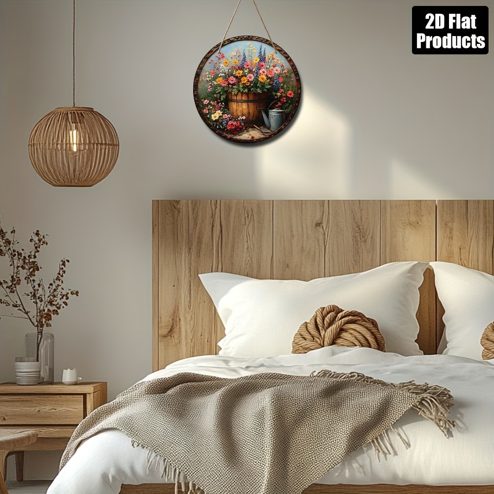 2D Flat, 1pc, Round Wooden Dec - Gardening Tools Store 评论和价格