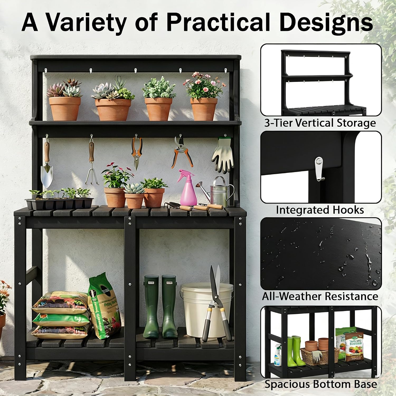All Weather HDPE Potting Table - Gardening Tools Toolstation 评论和价格