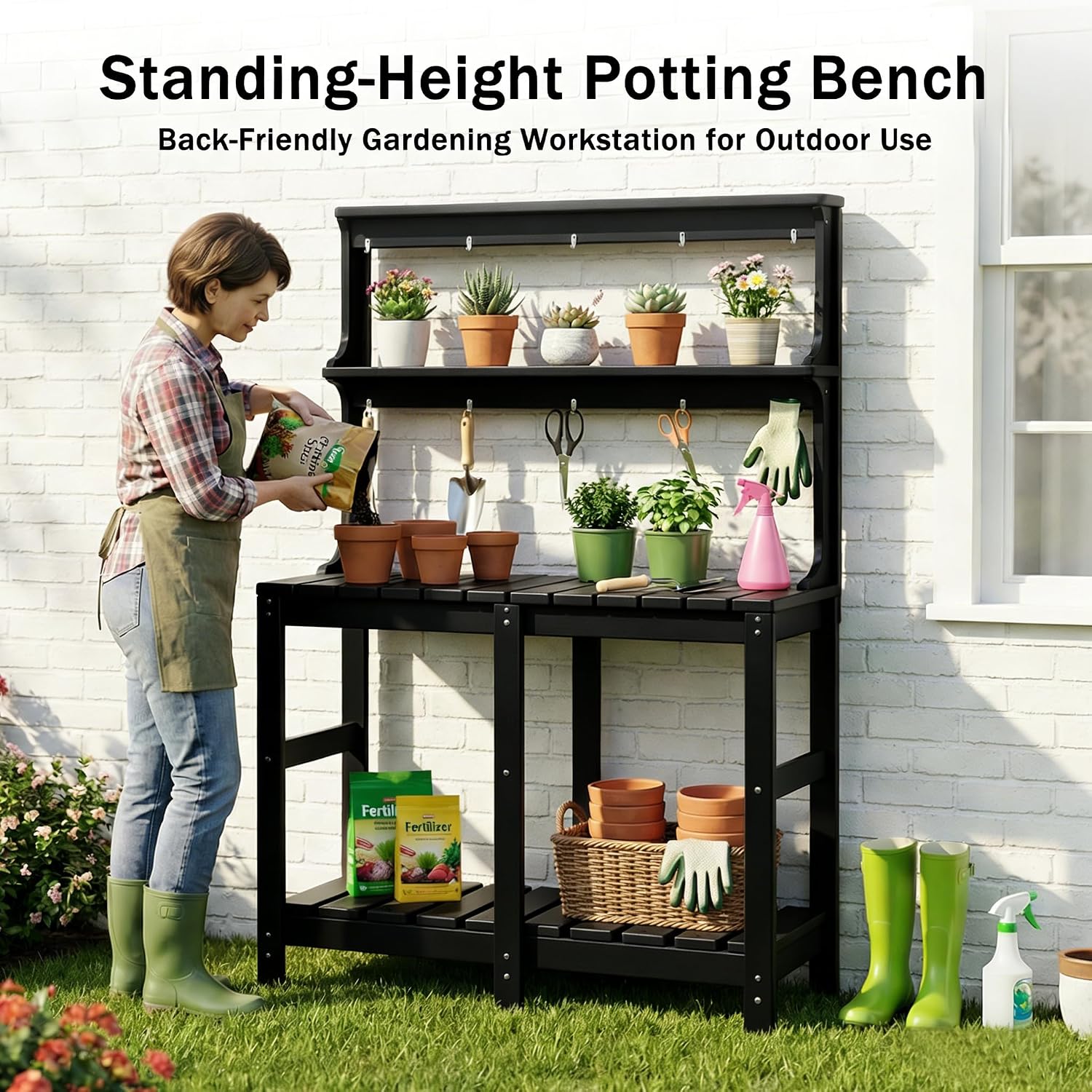 All Weather HDPE Potting Table - Gardening Tools Toolstation 评论和价格