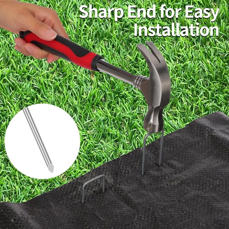 10 Pcs U-shaped Garden Nails A - Gardening Tools Used 评论和价格