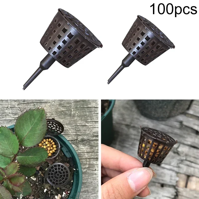 100 Pc Plastic Garden Bonsai F - Gardening Tools Basket 评论和价格