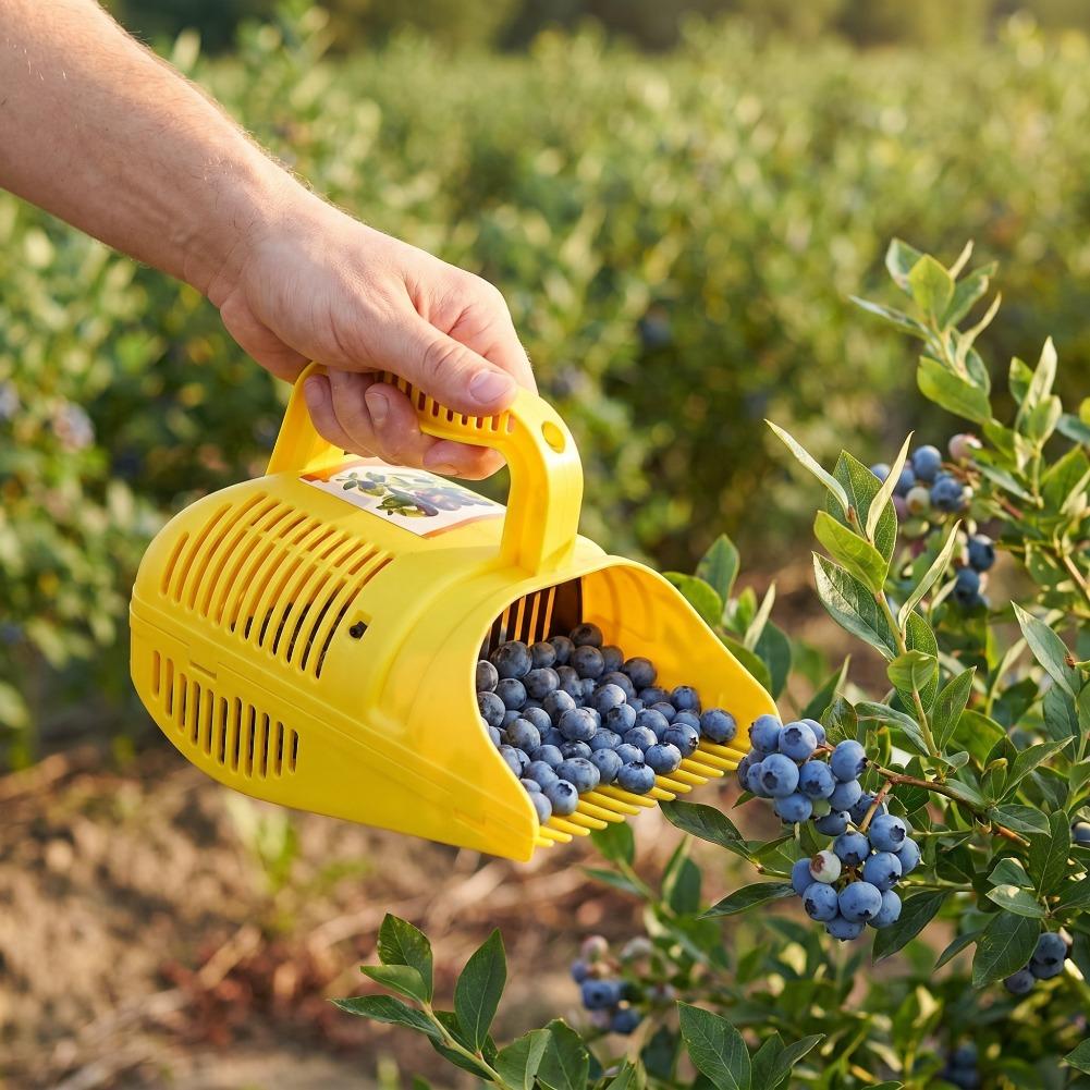 Portable Blueberry Picker Tool - Gardening Tools Basket 评论和价格