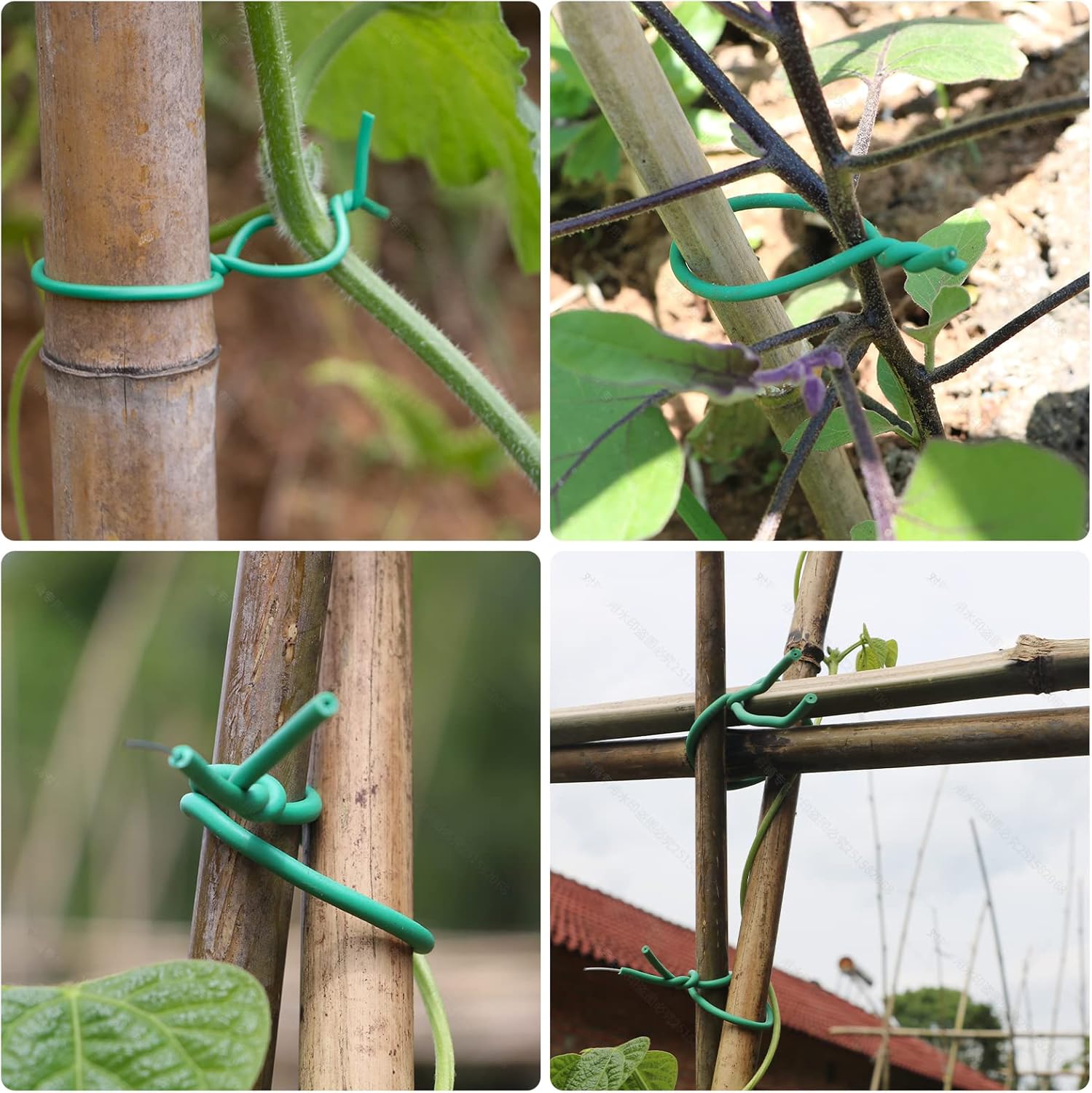 Garden Plants Climbing Tie Gre - Garden Wire Twist Tie 评论和价格