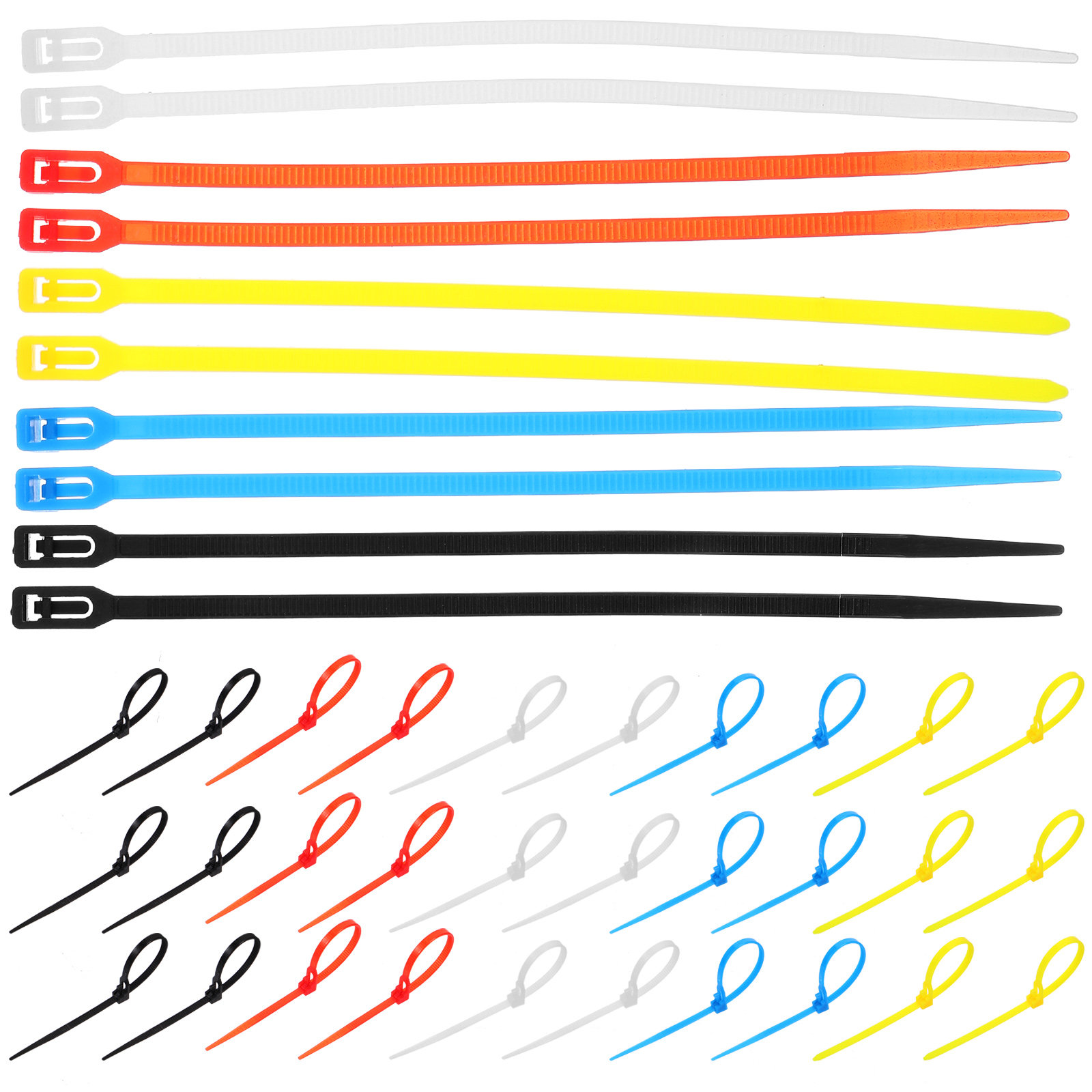 500Pcs Bulk Cable Ties Reusabl - Garden Wire Twist Tie 评论和价格