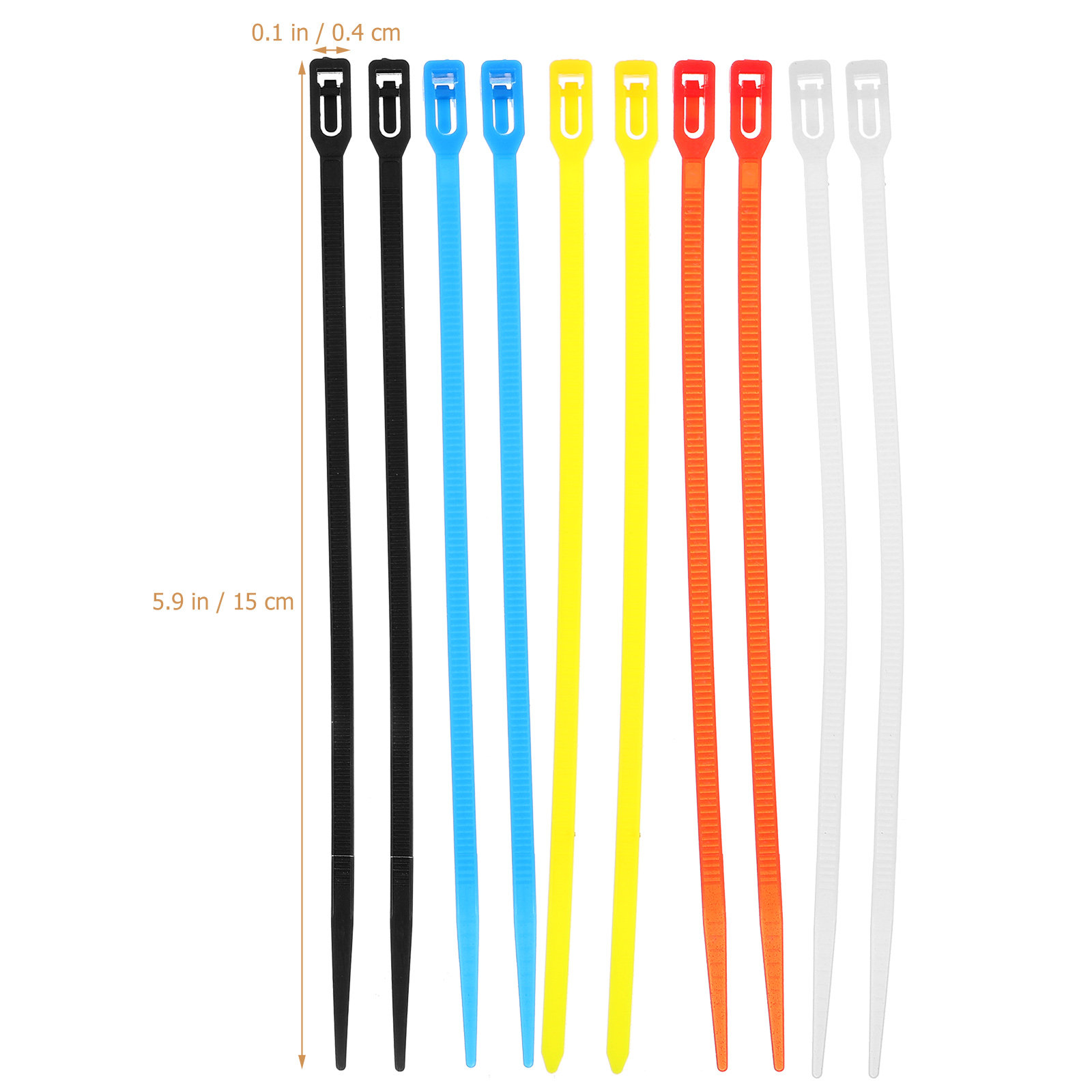 500Pcs Bulk Cable Ties Reusabl - Garden Wire Twist Tie 评论和价格