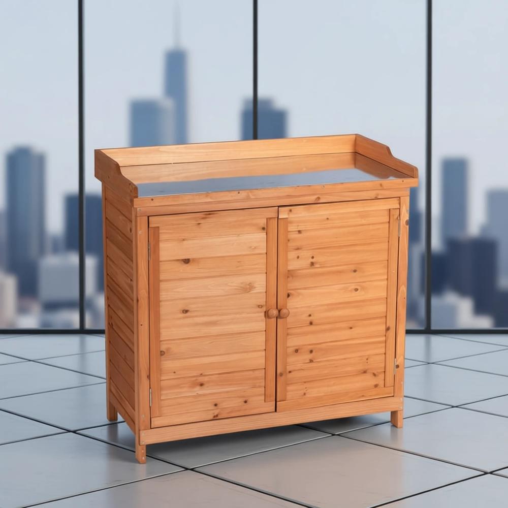 Outdoor Patio Wooden Storage C - Gardening Tools Toolstation 评论和价格