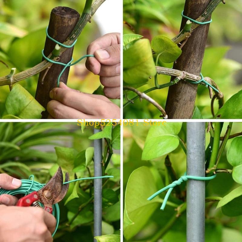 AXYC 2pcs Roll Heavy Duty Sun  - Garden Wire Twist Tie 评论和价格