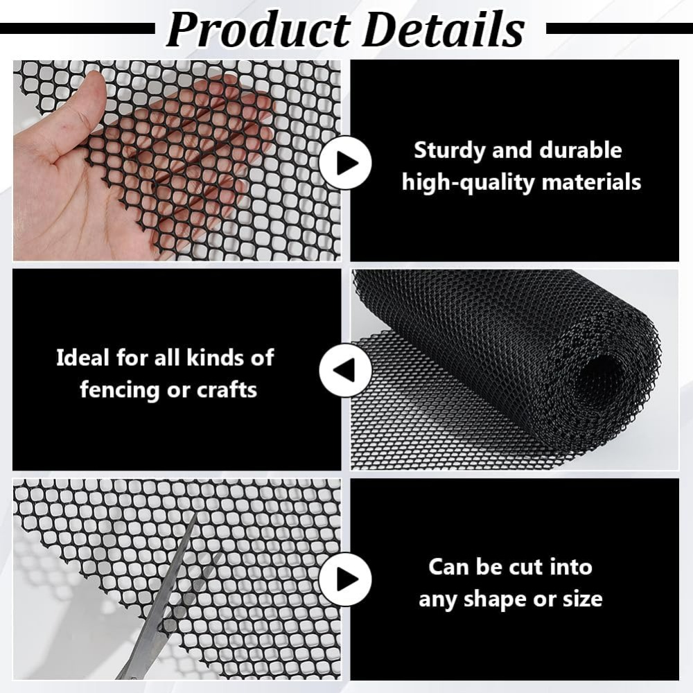 Plastic Wire Mesh Fence 26.2Ft - Garden Wire Twist Tie 评论和价格