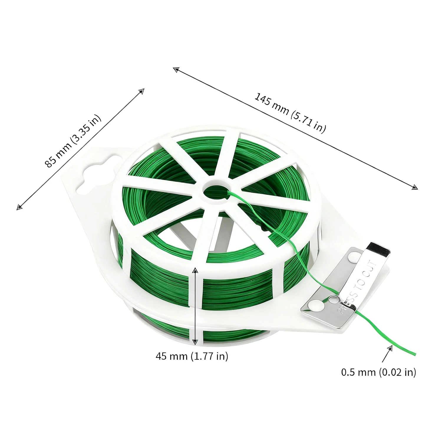 1-3pcs 100M Garden Twist Ties  - Garden Wire Twist Tie 评论和价格