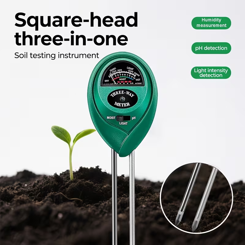 3-in-1 Soil Tester (Moisture,  - Gardening Tools Equipment 评论和价格