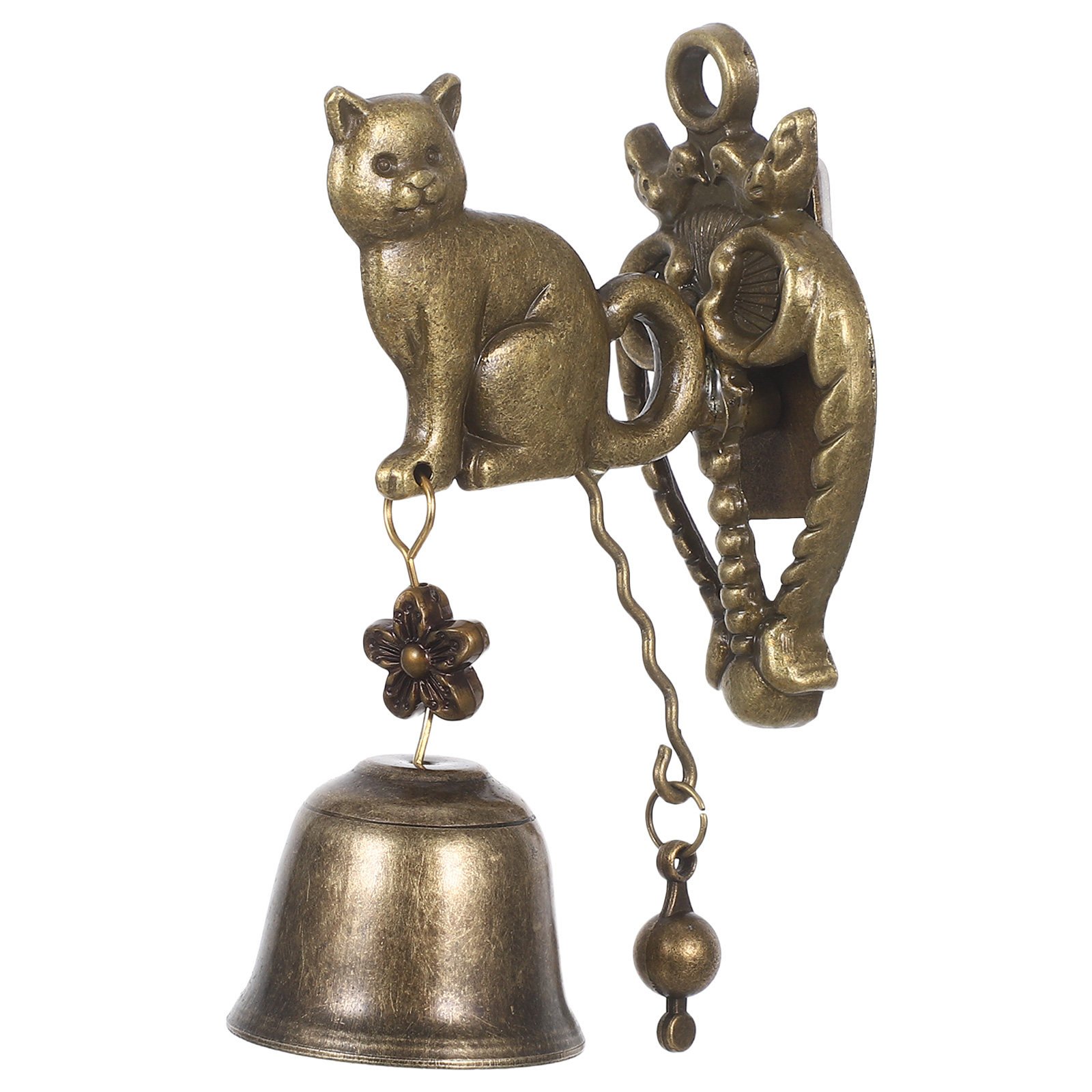 Vintage Metal Cat Doorbell Win - Gardening Tools Store 评论和价格
