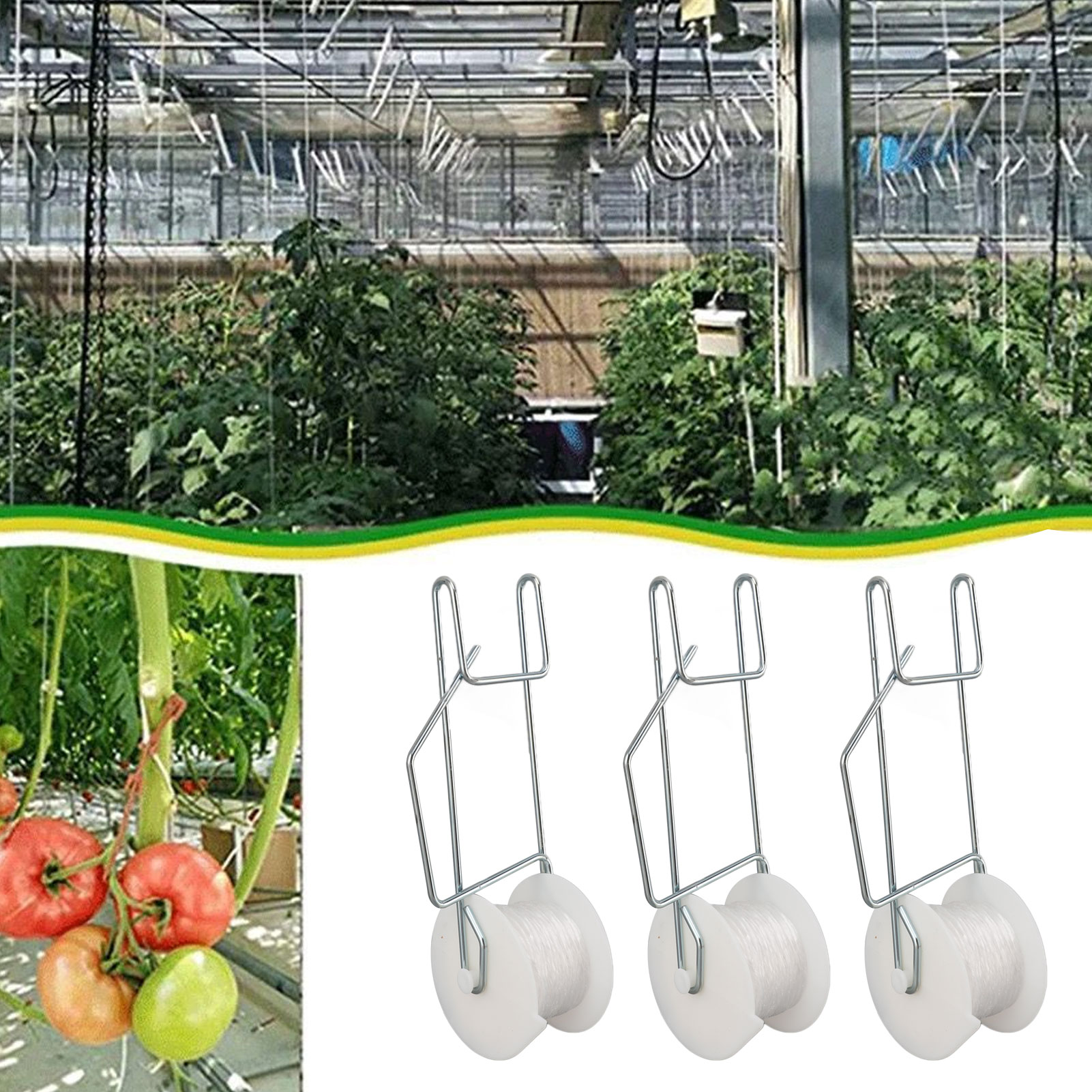 6-50pcs Tomato Support Hooks T - Gardening Tools Essential 评论和价格