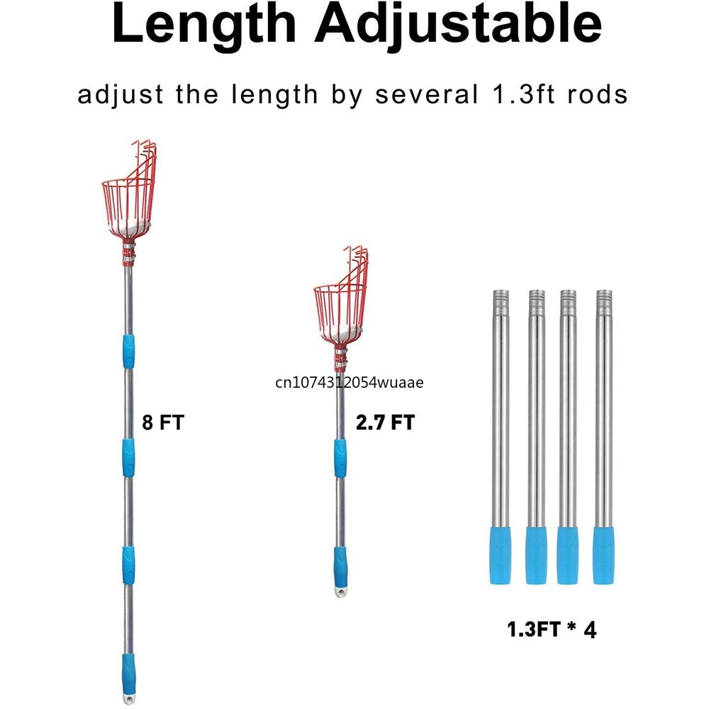 1 Set Fruit Picker, Adjustable - Gardening Tools Equipment 评论和价格