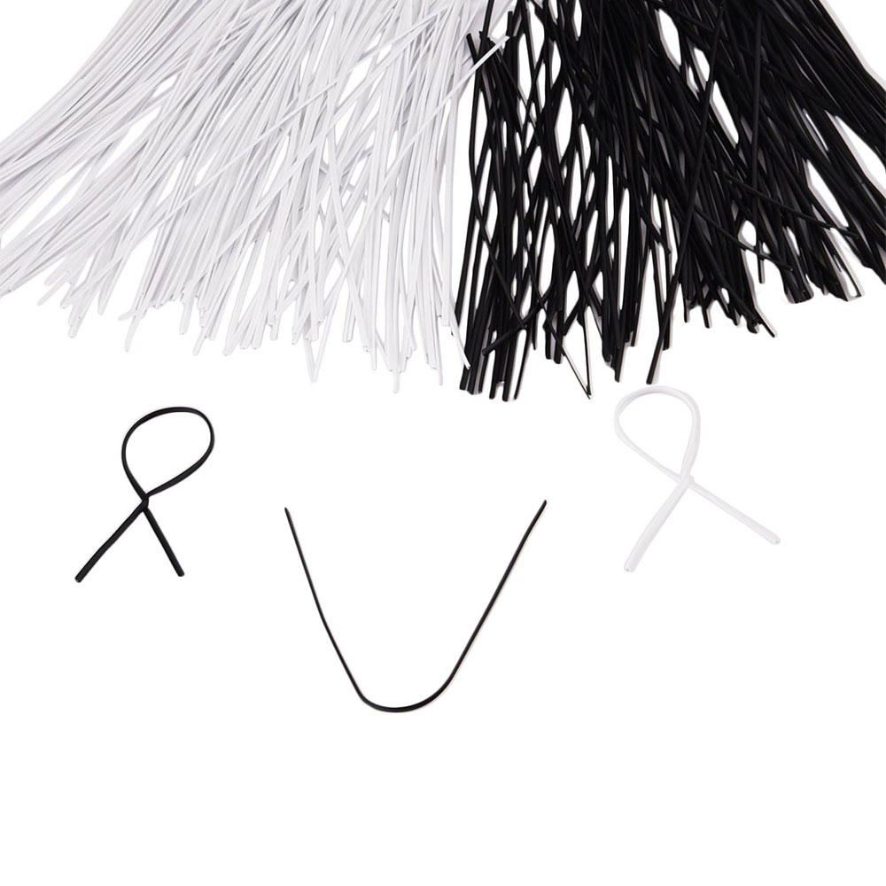 100Pcs Black White Gardening C - Garden Wire Twist Tie 评论和价格