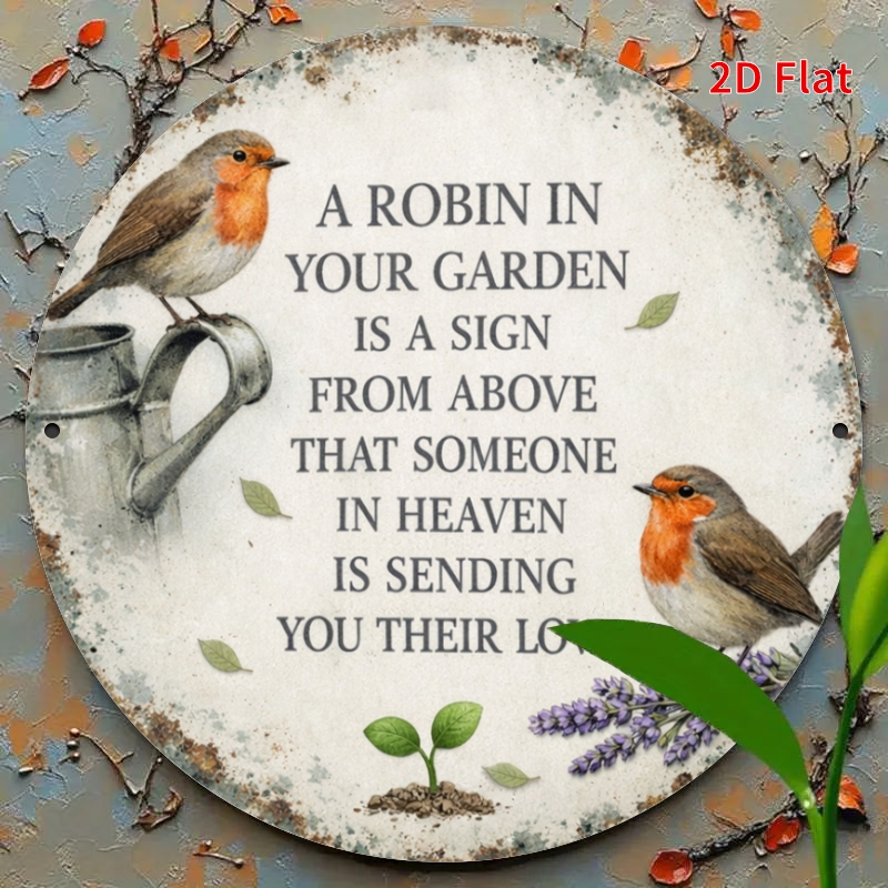 2D Flat 20x20cm Robin Garden M - Gardening Tools Store 评论和价格